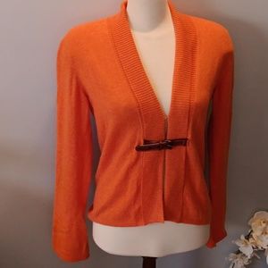 Brunelllo Cucinelli cashmere leather horsebit cardigan NWOT